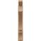 Ekena Millwork 5 1/2-in W x 30-in D x 38-in H Balboa Slat Rough Cedar Woodgrain TimberThane Outlooker, Primed Tan OUTUR055X30X38BOA24RCPR - alternate 5